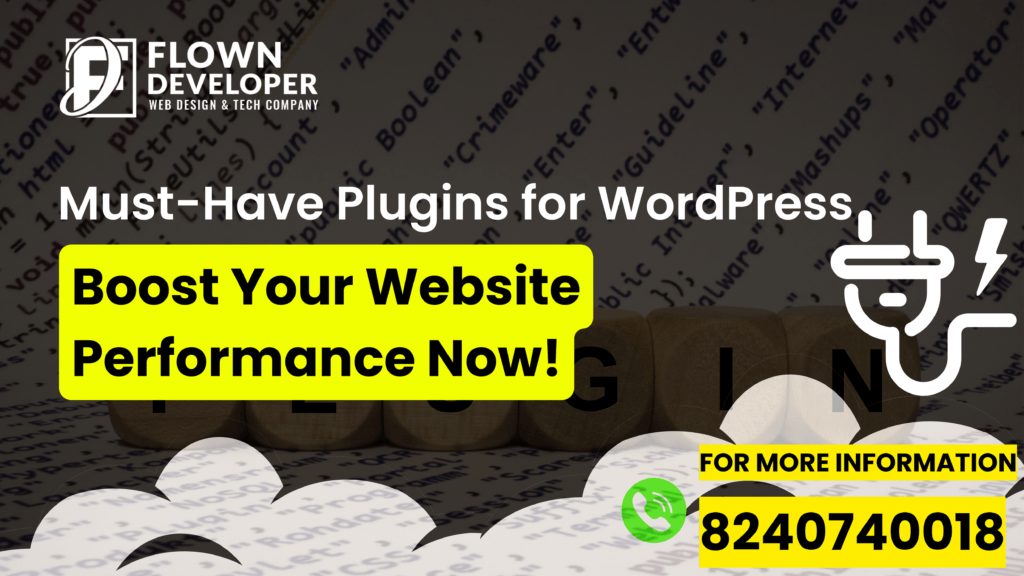 🚀 Supercharge your website with these must-have WordPress plugins! From speed boosters to security enhancers, these tools will take your site to the next level.