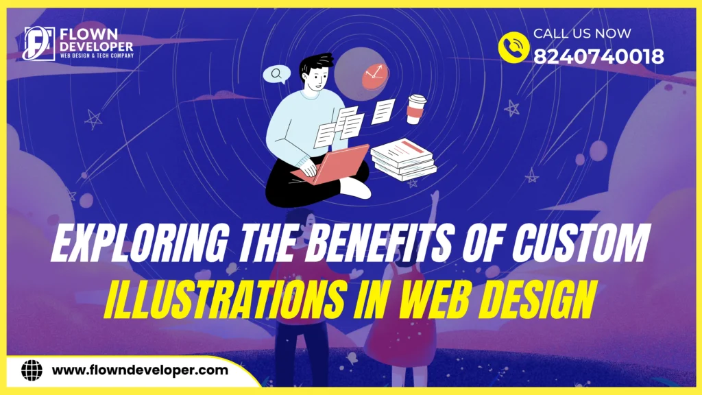 Unlock the benefits of custom illustrations in web design for boosting conversions. Discover the impact of visual storytelling on user engagement.